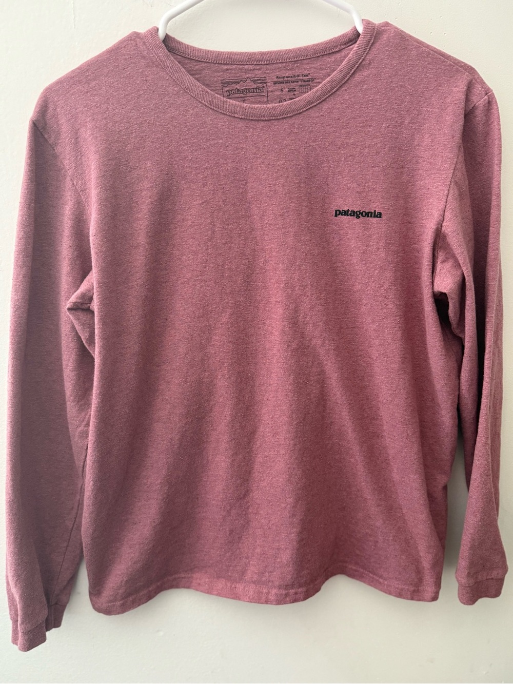 Patagonia Women's Long-Sleeve Crew - Dusty Rose
